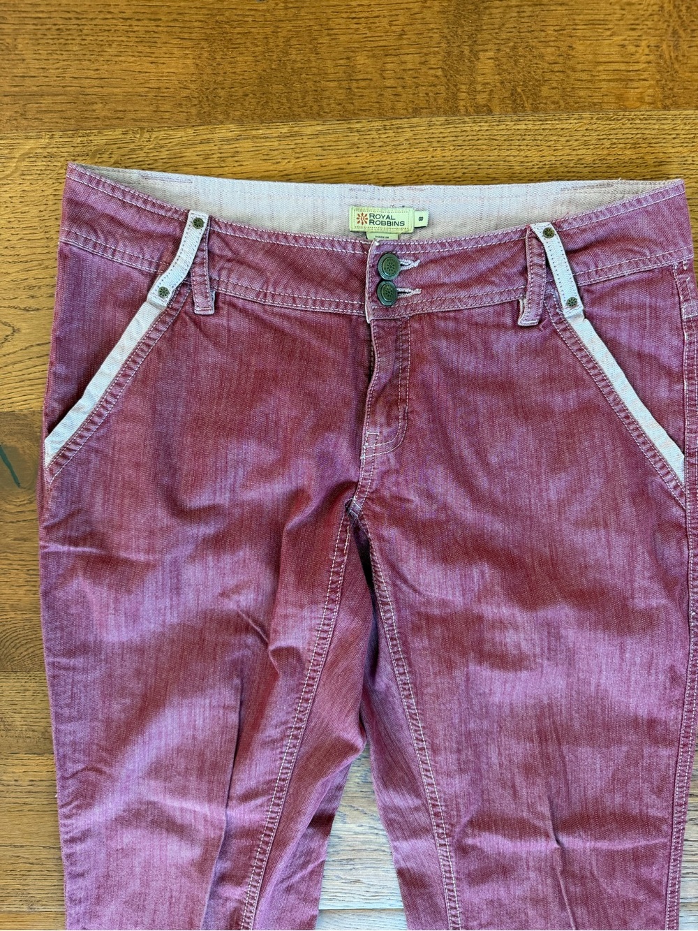 Royal Robbins Convertible Roll Tab Travel Pants Size 8 - Picture 6 of 8